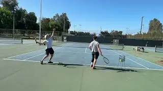 Tennis Practice (RAW FOOTAGE) Plaza Park Visalia California June 21, 2025