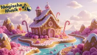 ♫🍬 Sanfte Entspannungsmusik für Kinder – Die Zuckerhaus-Insel (1h Instrumental) 🌙✨