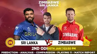 Who Will Win? Zim tour of SL2024 |Sri Lanka vs Zimbabwe, 2nd ODI Prediction, ZIM vs SL #slvszim