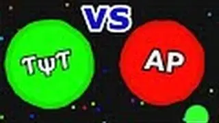 Ƭ&psi;Ƭ vs  AP  //  Official Agario Clanwar Gameplay (Agar io)