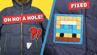 Как я починил куртку своего ребенка с помощью нашивки LEGO | 41955