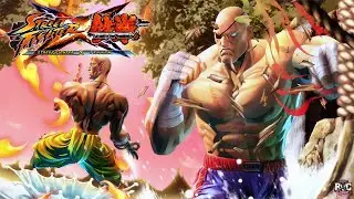 Street Fighter X Tekken (PC) Sagat & Dhalsim Gameplay Walkthrough & Ending - Hardest [4K 60FPS]