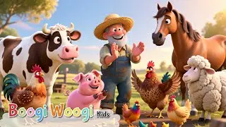 Old MacDonald Had A Farm - 3D Animation English Nursery Rhymes & Songs for children