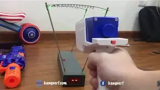 Worker Hurricane Foam dart Blaster Review by Kang Nerf - S&uacute;ng Nerf Việt Nam