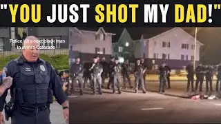 Aurora Police Kill Unarmed Man In Front Of His Son In Broad Daylight!!