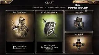 Iron Throne - Combat Gear Crafting Guide for Faster Enhancing
