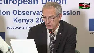 Kenya's presidential election largely peaceful according to EU