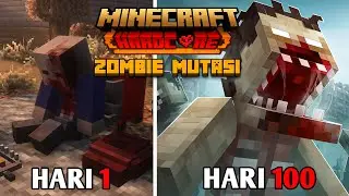 100 Hari Di Minecraft Hardcore Tapi Zombie Mutasi