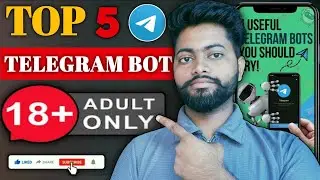 Top 5 Secret Telegram Bots 2025 🚀 जो आपका Time बचाएंगे/ how to make ai chatbot in telegram hack bot