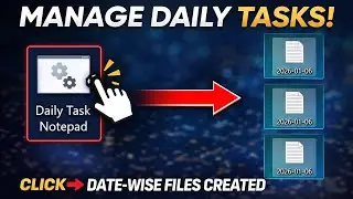 1 CLICK = DAILY TASK FILE
