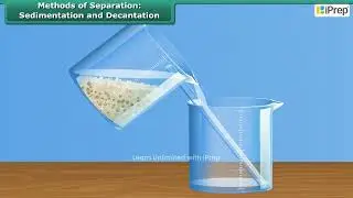 Methods of Separation - Sedimentation and Decantation | Chapter 9 | Science | Class 6 | iPrep