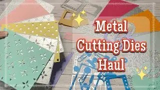 Metal cutting dies haul from AliExpress and Taobao ✨