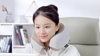 Portable  Neck Massage Travel Pillow