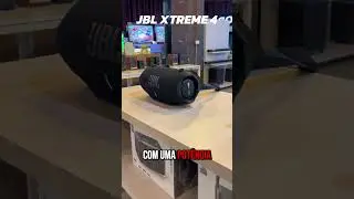 A JBL Xtreme 4 &eacute; Bizarra! Muito Potente e um Grave Surreal