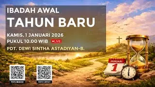[LIVE] IBADAH TAHUN BARU - 1 JANUARI 2026 PUKUL 10.00 WIB