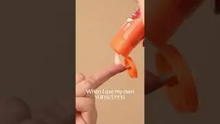 Good thing you use UV Screen MatteGel SPF 50 PA+++ sunscreen because a little goes a long way 💛