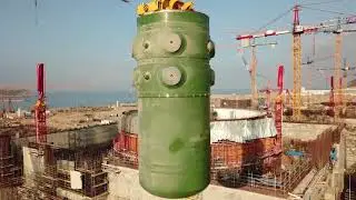 AKKUYU NPP UNIT 1/ Reactor pressure vessel installation