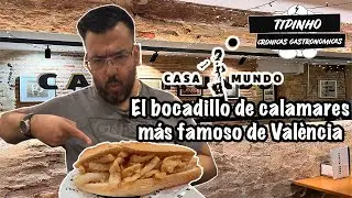 Almorzamos en Casa Mundo, el bocadillo de calamares más famoso de toda #valencia, se merece su fama?