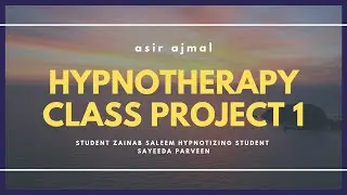 Hypnotherapy demonstration by my students (Urdu)