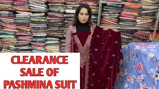 PURE PASHMINA SUITS | PREMIUM QUALITY PASHMINA OR VELVET SUITS IN BIG OFFER |LAKSH FASHION JALANDHAR