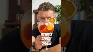 Autumn Aperol Spritz - the classic cocktail with a seasonal twist 🍂