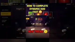 How to complete Dynamic duo fast 😳New trick😎#shorts #freefire #youtubeshorts
