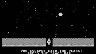 Atari 8-bit Castle Wolfenstein (MUSE Software) - ending