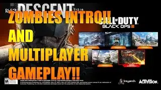 DLC 3 ZOMBIES INTRO AND MULTIPLAYER GAMEPLAY!!