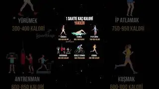 1 Saatte Ka&ccedil; Kalori Yakılır ?