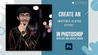 Achieve an Invisible Cloth Effect by Using Just One DEFAULT BRUSH !!
