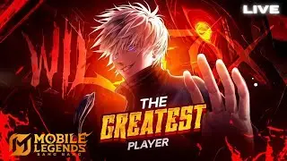 The Greatest Player Ever Live Rank Push to Mythic #live #mlbb