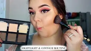 Highlight & Contour Routine | Round Face Friendly