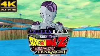 Dragon Ball Z: Budokai Tenkaichi (PS2) - Frieza Saga 100% | 4K REMASTERED