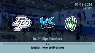 Dr Phillips Panthers vs Windermere Wolverines | set 01
