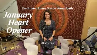 Sound Bath for Heart Opening | Inward Reflection | Deep Release | 432Hz Crystal Bowls & Vocal Toning