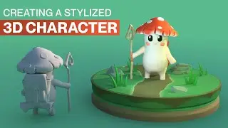 Creating a Stylized 3D Character in Womp
