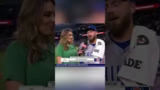 Michael Busch didn't know he was a double away from the cycle 😂