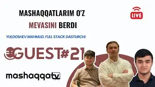 Yuldoshev Mahmud | Koreyada Full-stack dasturchi