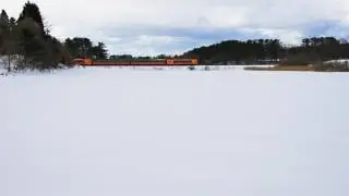 【4k】2017/2/4(Sat)　津軽鉄道　ストーブ154列車　メロスサンド