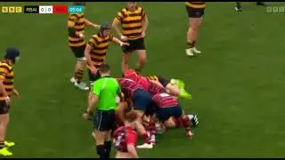 JAMES KERR TRY   RBAI V BALLYMENA ACADEMY   2024 ULSTER SCHOOLS CUP RUGBY FINAL