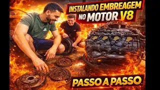 Deu Certo a Adaptação da EMBREAGEM no V8 do CHEVETTE  🔥400 cavalos🔥