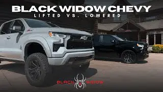 Black Widow Errand Wars: Lifted vs. Lowered