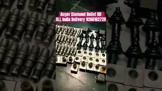 Diamond Bullet Bit | Auger Bullet | Digger Bullet | #digger #bulletbeats #beat #auger #drill #shorts