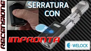 Serratura con impronta Tag e Bluetooth RECENSIONE We.Lock Touch41