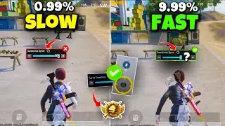 Pubg Perfect Sprint Sensitivity 🤯 | Joystick Fast Movement In Pubg🔥 | Ultra Fast Movement 3.4 Update