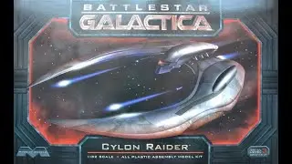 Moebius Models BSG Raider Build Log #1