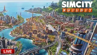 Day 8  in Simcity _🌃  Building Smarter, Growing Faster #live #gaming #nightlive #simcity  #mricg