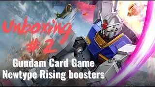 Gundam Card Game - Newtype Rising GD01 unboxing #2