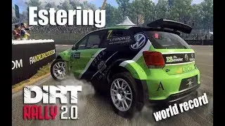 Dirt Rally 2.0 - Estering  - World Record - Logitech G29