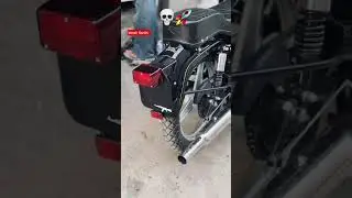 Bullet Back Light 🚨🚨 Change || Bullet Tail light Black No Number Plate#shorts#viral